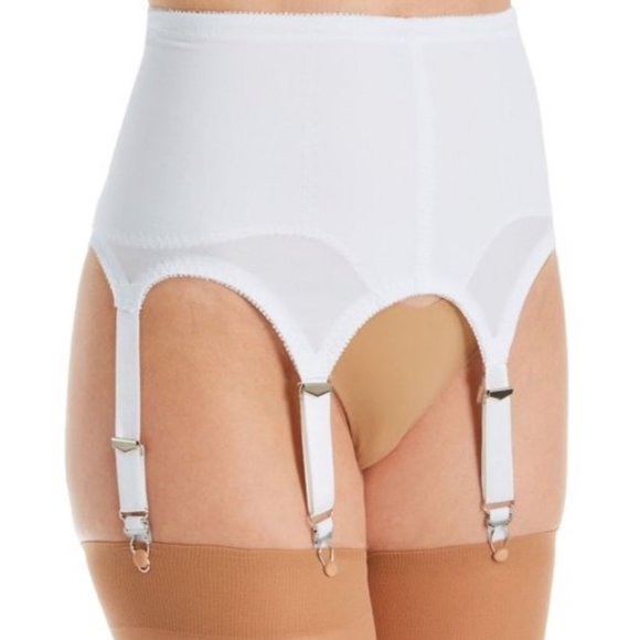 RAGO Other - RAGO Women's 6-Strap Shaper Garter Belt WHITE - 72522